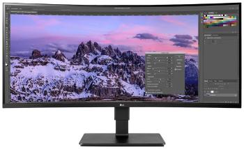 LG Electronics 35BN77C-B herný monitor 88.9 cm (35 palca) En.trieda 2021 G (A - G) 3440 x 1440 Pixel UWQHD 5 ms HDMI ™,