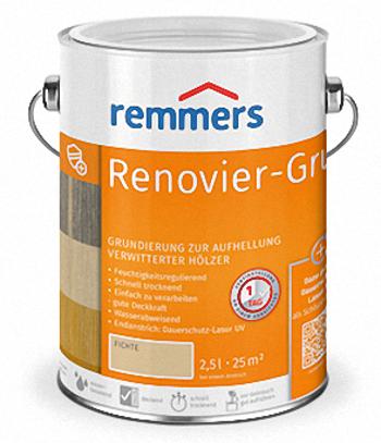 REMMERS RENOVIER-GRUND - Renovačný základ na drevo REM - fichte 0,75 L