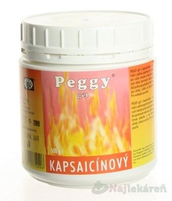 PEGGY GÉL kapsaicínový na ručné masáže 500g