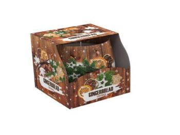 SANTO VONNA SVIECKA V SKLE 100G GINGERBREAD ORANGE