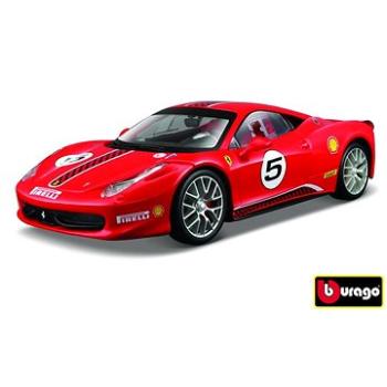 Bburago Ferrari Racing 458 Challenge červená 1 : 24 (4893993263028)