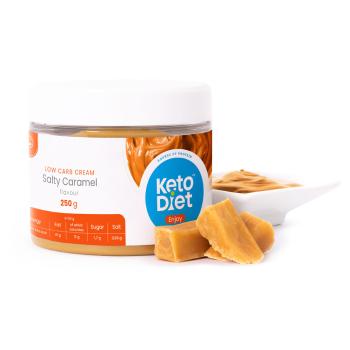 KETODIET Proteínový krém príchuť slaný karamel 250 g