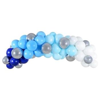 Balóniková girlanda – súprava modrá 200 cm, 60 ks (5900779175945)