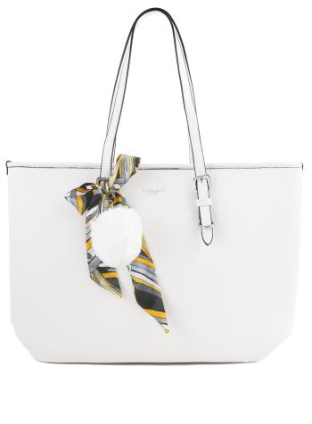 FLORA & CO Dámska kabelka 2508-1 blanc