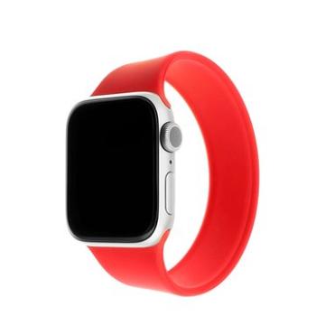 FIXED Elastic Silicone Strap pre Apple Watch 38/40/41mm veľkosť S červený (FIXESST-436-S-RD)