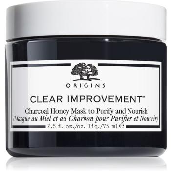Origins Clear Improvement® Charcoal Honey Mask To Purify & Nourish čistiaca maska s aktívnym uhlím 75 ml