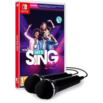 Lets Sing 2023 + 2 microphone – Nintendo Switch (4020628639396)