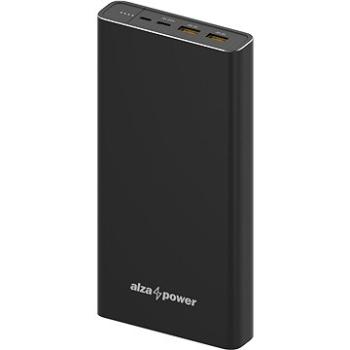 AlzaPower Metal 40000 mAh Fast Charge + PD3.0 (100 W) čierna (APW-PBM40PD100B)