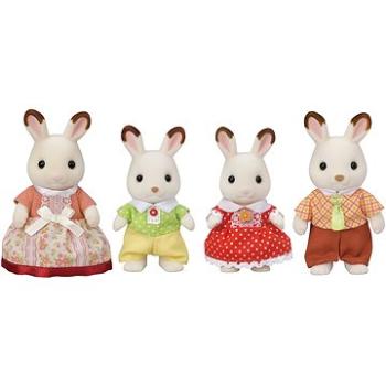 Sylvanian Families Rodina „chocolate zajačikov, nová (5054131056554)