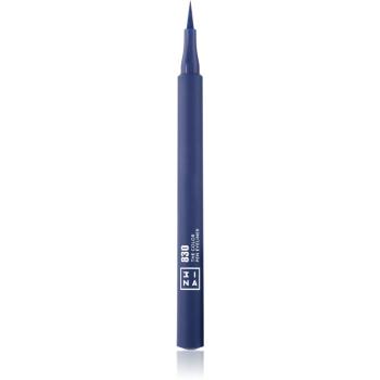 3INA The Color Pen Eyeliner očné linky vo fixe odtieň 830 - Navy blue 1 ml