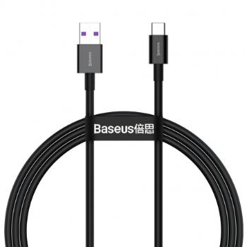 Baseus Superior kábel USB / USB-C 66W 6A 2m, čierny (CATYS-A01)
