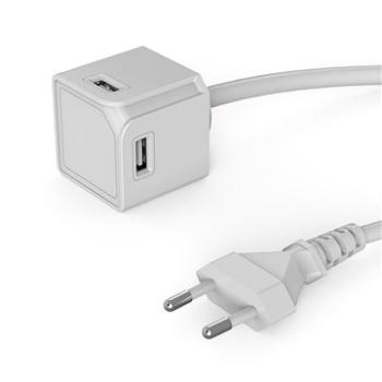 PowerCube USBcube Extended 4× USB-A White