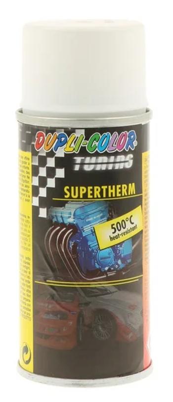 DC TUNING SUPERTHERM - Farba v spreji na vysoké teploty biela do 500°C 0,15 L