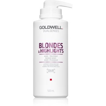 Goldwell Dualsenses Blondes & Highlights regeneračná maska neutralizujúci žlté tóny 500 ml