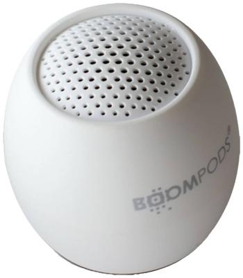 Boompods Zero Talk Bluetooth® reproduktor amazon Alexa, hlasitý odposluch, nárazuvzdorná/ý, vodotesný biela