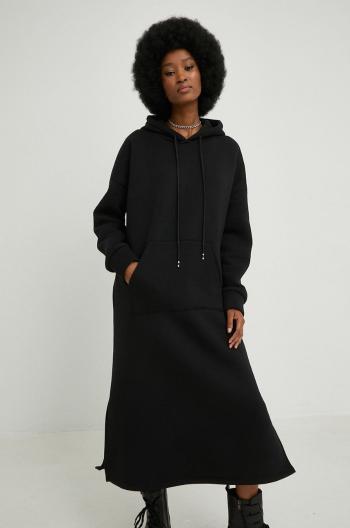 Šaty Answear Lab dámska, čierna farba