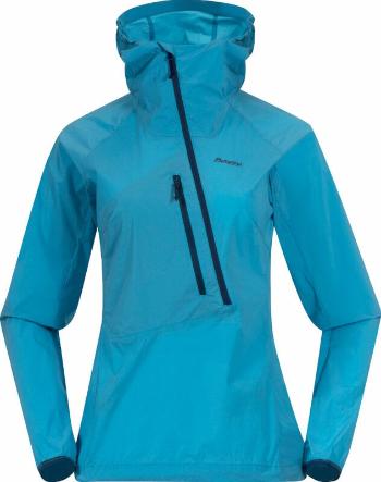 Bergans Cecilie Light Wind Anorak Women Clear Ice Blue M