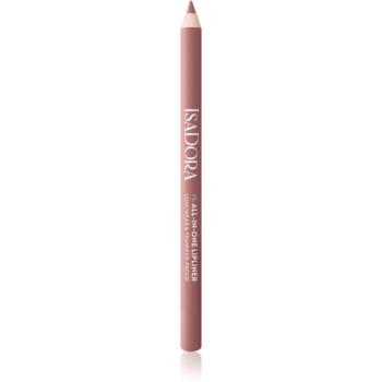 IsaDora All-in-One kontúrovacia ceruzka na pery odtieň 01 Bare Beige 1,2 g