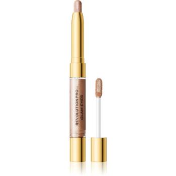 Revolution PRO Glam trblietavé očné tiene 2 v 1 odtieň Lustre 11 g