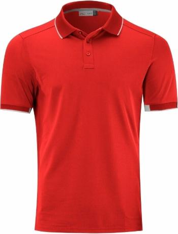 Kjus Mens Steve Polo S/S Cosmic Red 56