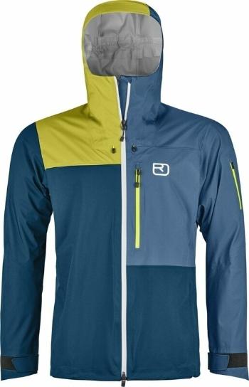 Ortovox 3L Ortler Jacket M Petrol Blue XL Lyžiarska bunda