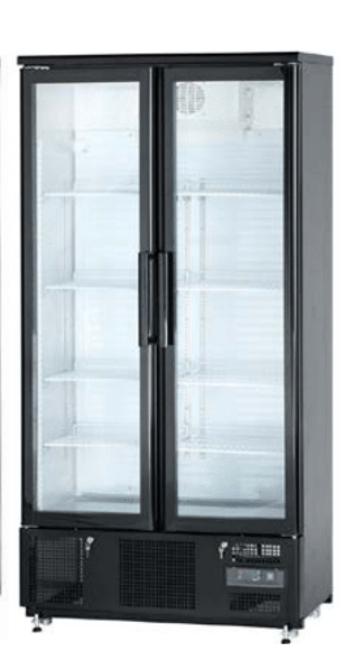  Presklená barová chladnička 2-dverová (posuvné) 490 l