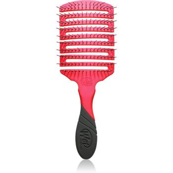 Wet Brush Pro flex dry Paddle kefa na vlasy pre jednoduché rozčesávanie vlasov Pink 1 ks