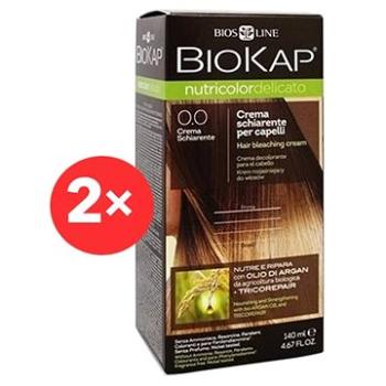 BIOKAP Nutricolor Delicato Bleaching Cream 0.0 (2× 140 ml)