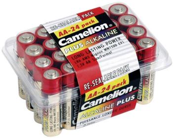 Camelion Plus LR06 tužková batéria typu AA alkalicko-mangánová 2800 mAh 1.5 V 24 ks