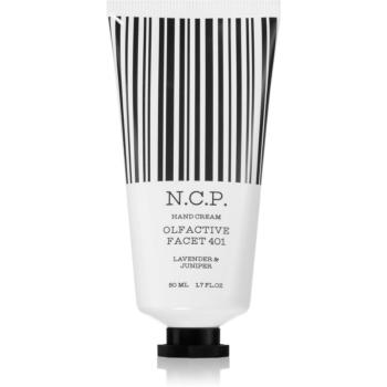 N.C.P. Olfactives 401 Lavender & Juniper krém na ruky unisex 50 ml