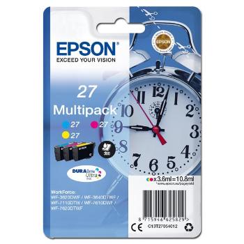 EPSON T2705 (C13T27054012) - originálna cartridge, farebná, 3x3,6ml