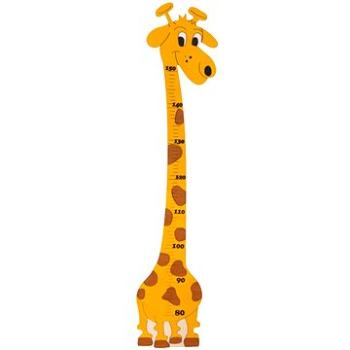 Drevená dekorácia – Detský meter Žirafa Amina (8594155461677)