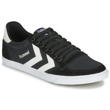 hummel  TEN STAR LOW CANVAS  Nízke tenisky Čierna