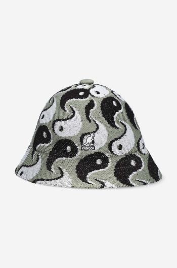 Klobúk Kangol Balance Casual K3541.GREEN-OIL.GREEN, biela farba