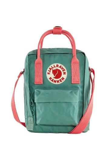 Malá taška Fjallraven Kanken Sling tyrkysová farba, F23797.664.319