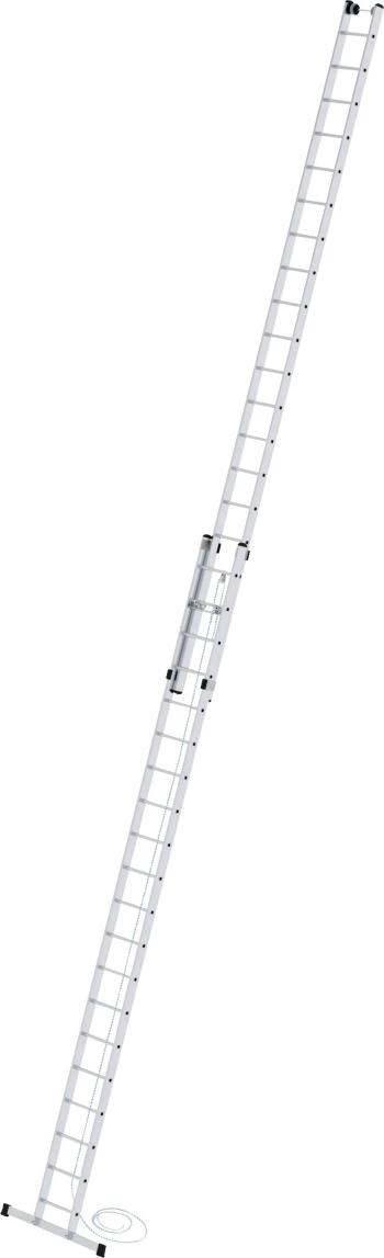 MUNK Günzburger Steigtechnik  21720 hliník výsuvný hliníkový rebrík s lanom Montáž pomocou nástrojov Max.prac. výška: 11