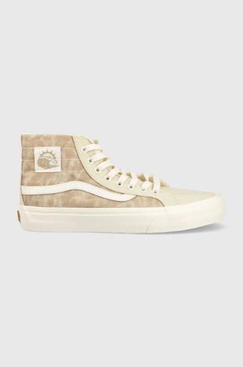 Tenisky Vans SK8-Hi 38 Decon VR3 pánske, béžová farba, VN0A4BX62ZA1