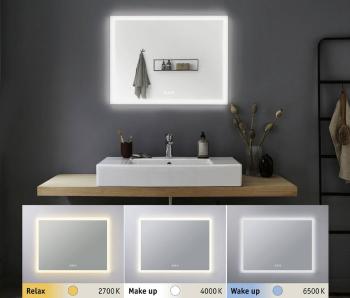 Paulmann HomeSpa Mirra 93013 nástenné osvetlenie do kúpeľne    teplá biela chróm, biela