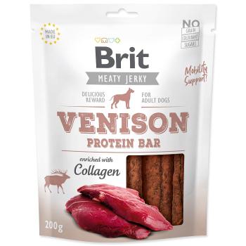 Snack BRIT Jerky Venison Protein Bar 200 g