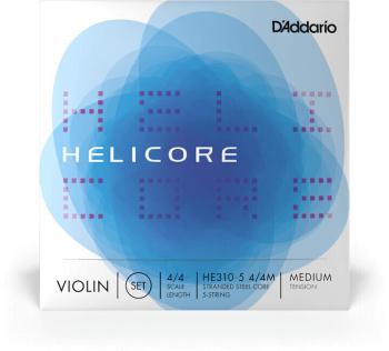 D'Addario HE310-5 4/4M Helicore 5s Struny pre husle