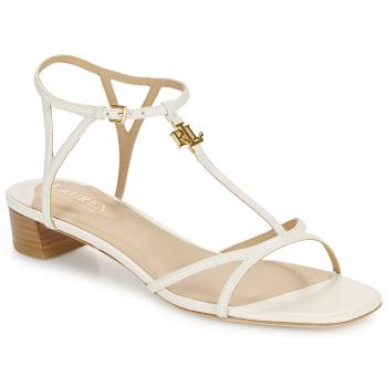 Lauren Ralph Lauren  FALLON-SANDALS-FLAT SANDAL  Sandále Biela