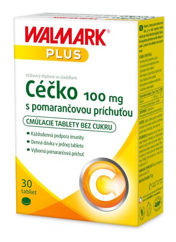 Walmark Céčko 100 mg s pomarančovou príchuťou 30 tabliet