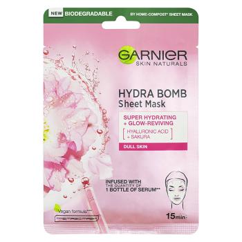 GARNIER Skin Naturals Hydra Bomb Textilná maska ​​Sakura 28 g