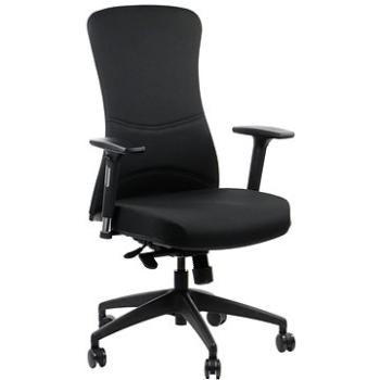 Otočná stolička s predĺženým sedákom KENTON BLACK (Stema_5903917400862)