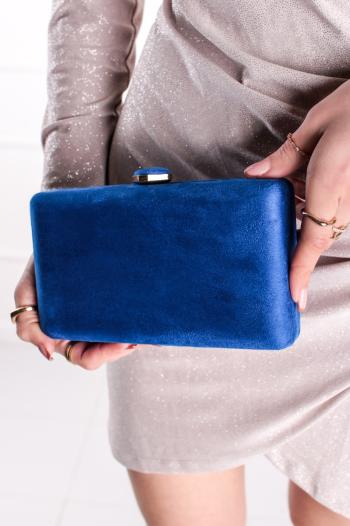 Modrá clutch kabelka Naomi