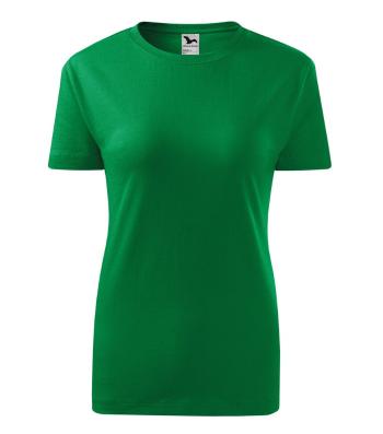 MALFINI Dámske tričko Classic New - Stredne zelená | XS