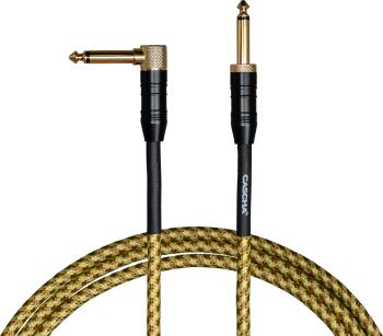 Cascha Professional Line Guitar Cable 6 m Rovný - Zalomený Nástrojový kábel