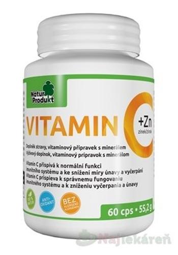 Naturprodukt Vitamin C 500 mg + 10 mg zinku 60 toboliek