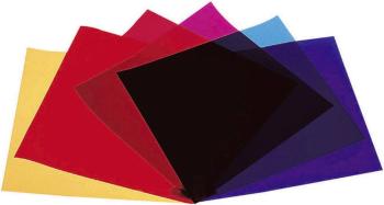 Eurolite farebné filtre sada 6 ks červená, modrá, zelená, žltá, purpurová, fialová Vhodný prePAR 64 , PAR 36 , PAR 56  č