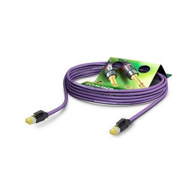 Sommer Cable Netzwerkkabel CAT7 PUR, Purple, 10,00m